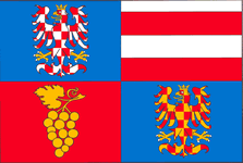 Vlajka Jihomoravského kraje